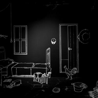 La casita de tela, 2013 Claudio Capellini, instalaciones y performances