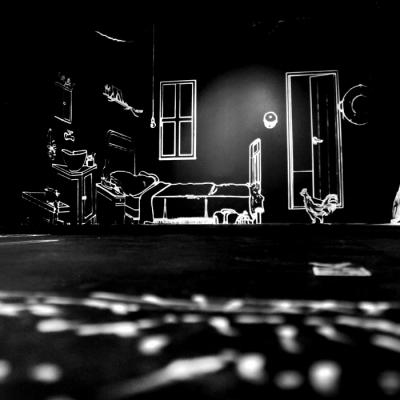 La casita de tela, 2013 Claudio Capellini, instalaciones y performances