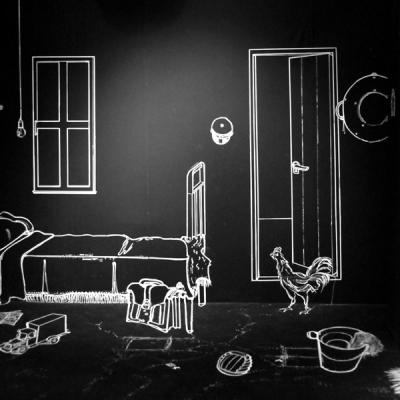 La casita de tela, 2013 Claudio Capellini, instalaciones y performances